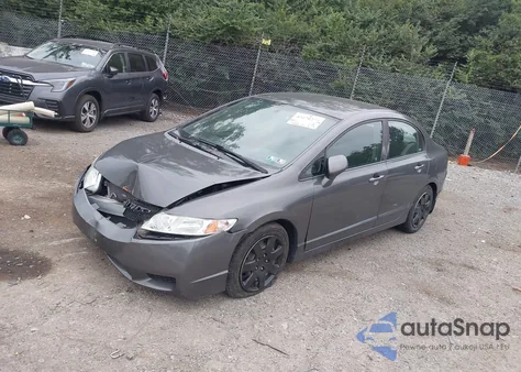 2009 Honda Civic Lx из США, поврежденный, VIN 2HGFA165X9H538165